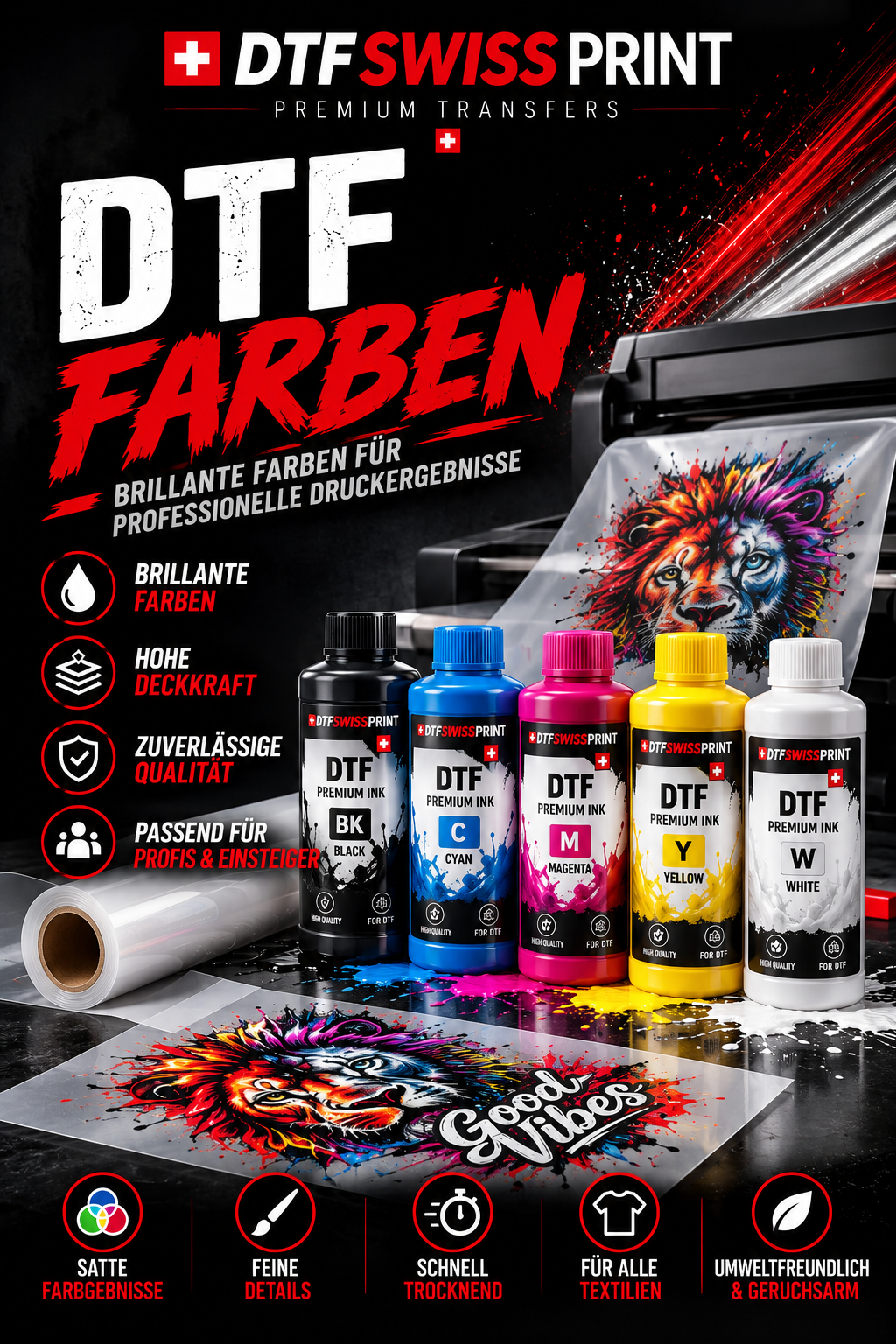DTF-Farben CMYK